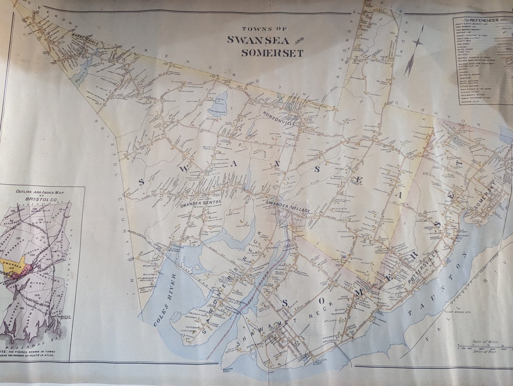 Historical Map of Swansea