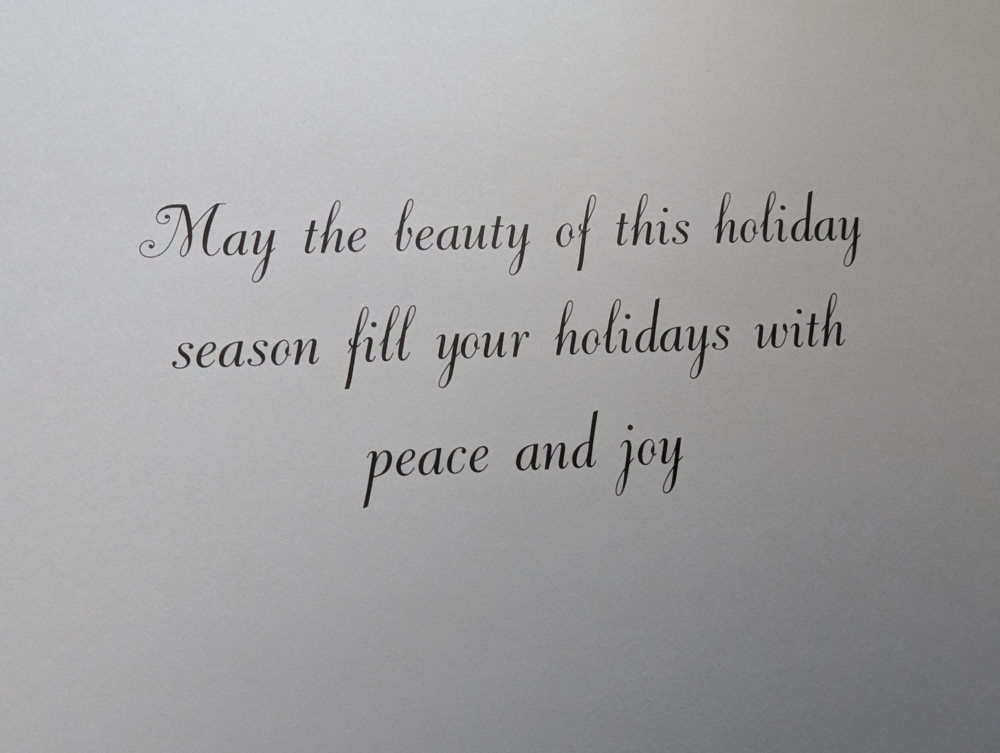 SHS Holiday Card