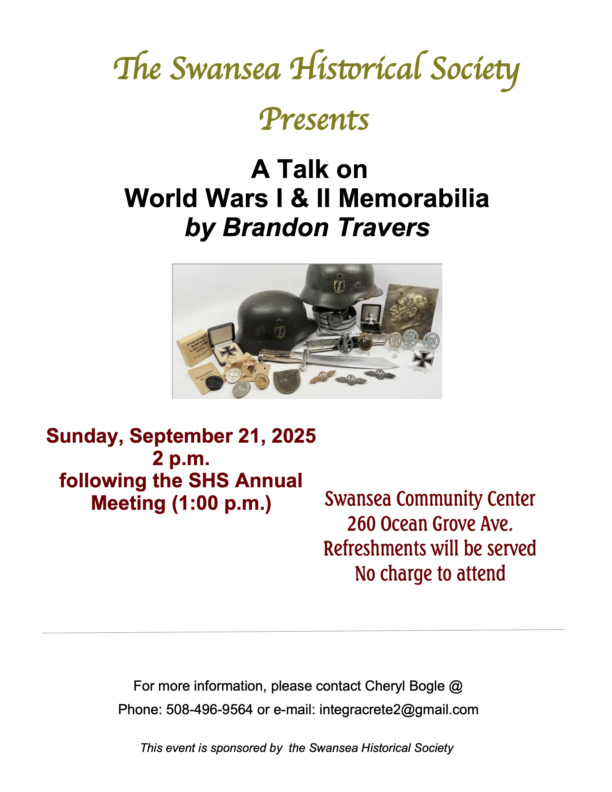 WW I & II Talk