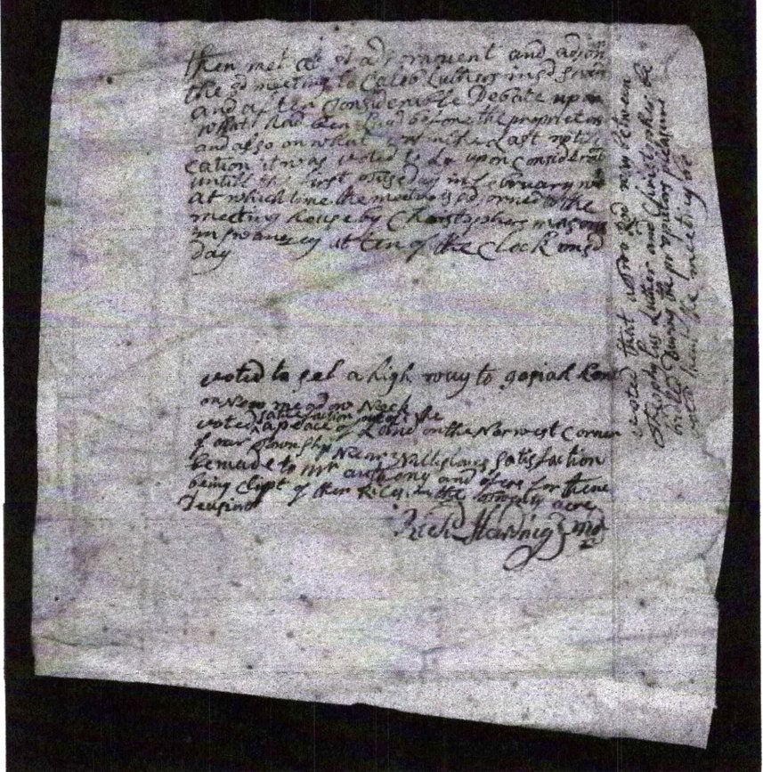historical document