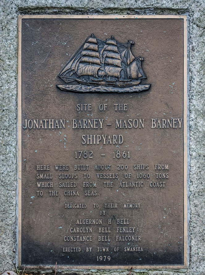 Barney Shipyard Site Marker