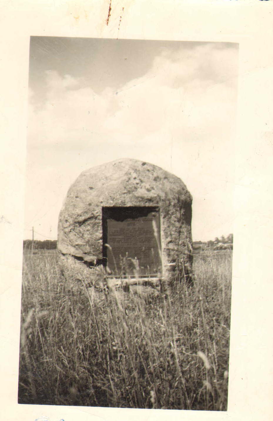 Myles Garrison House Site Marker